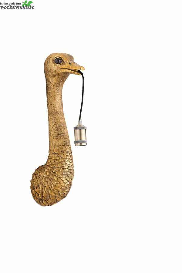  Wandlamp Ostrich L15.5b18h57.5cm Bs