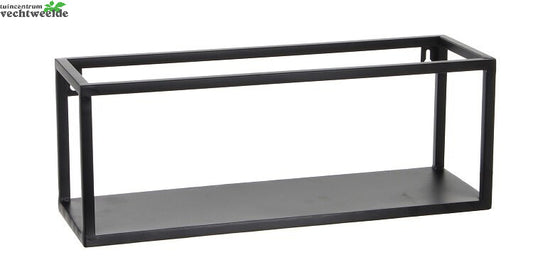  Wandrek L40b12.5h15cm Zwart