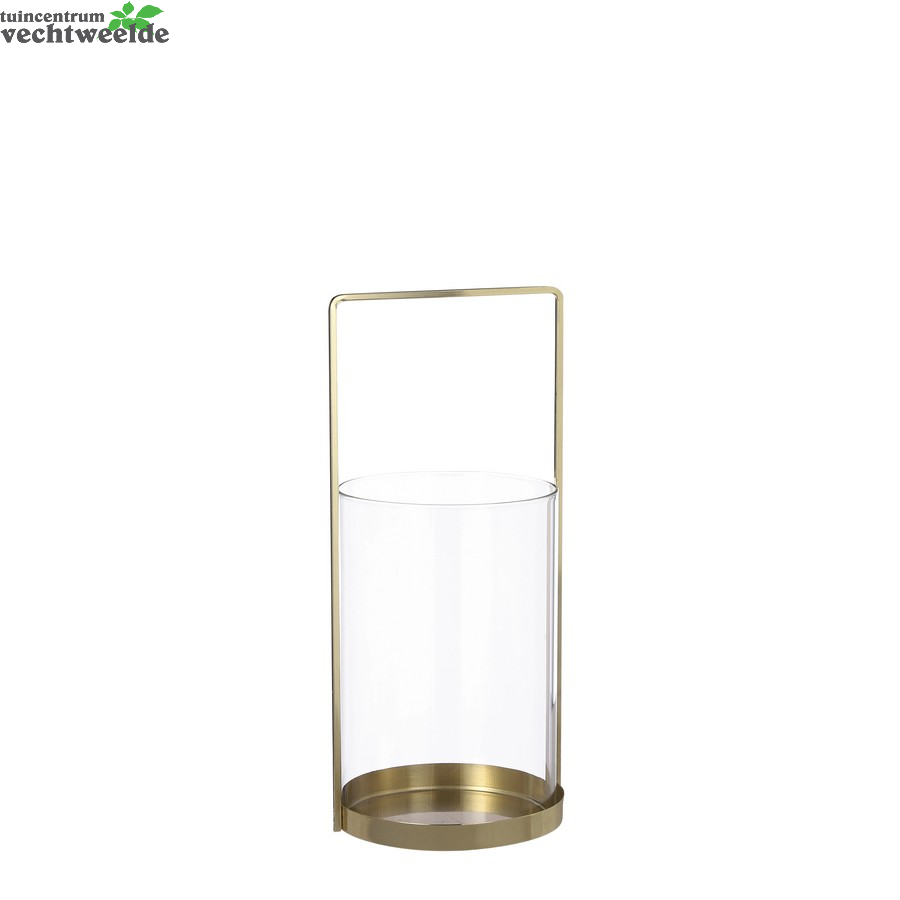  Windlicht D14h28.5cm Goud