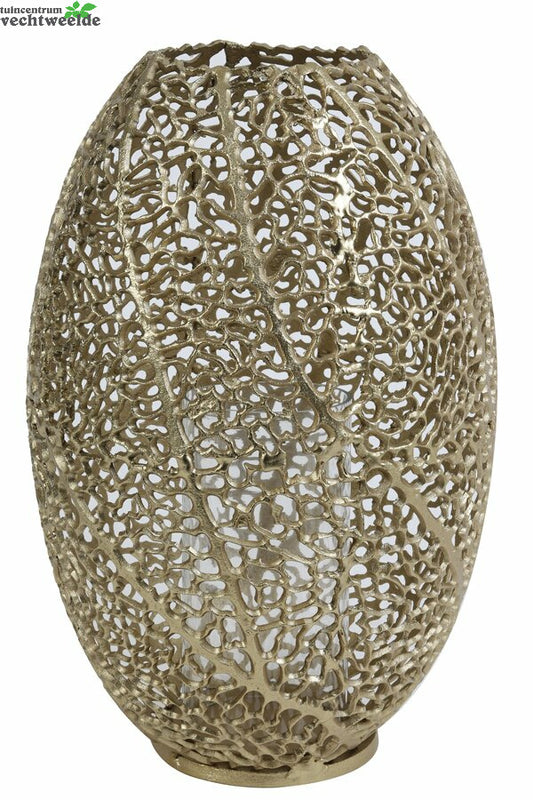  Windlicht D33h51cm Antiek Goud
